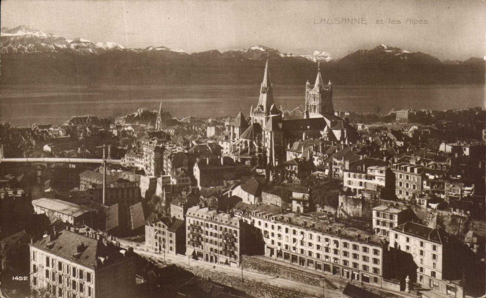 CPA Lausanne et les Alpes