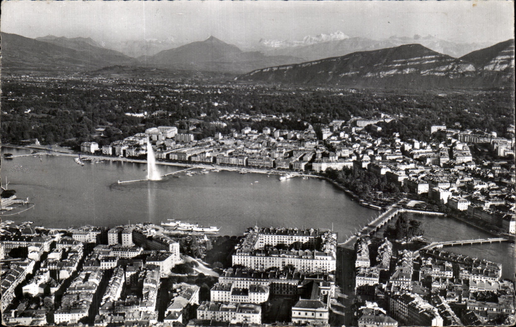 CPA Geneva and Mont Blanc