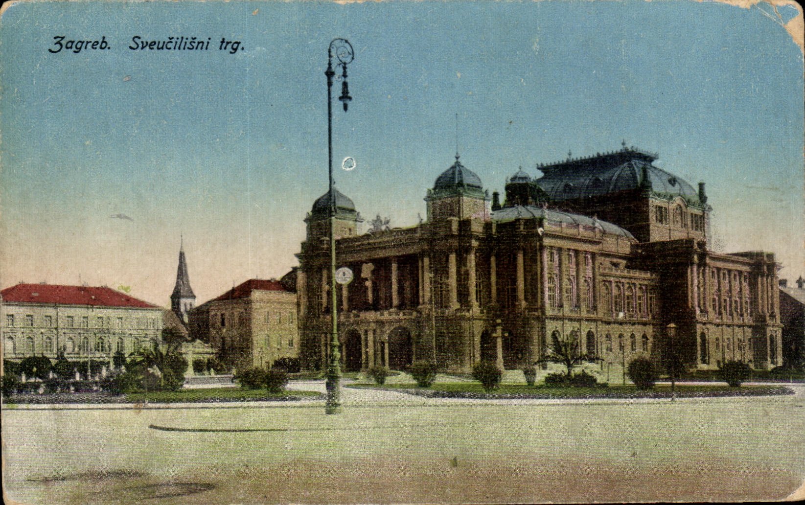 CPA Zagreb Svecilisni Trg Croatia Croatia