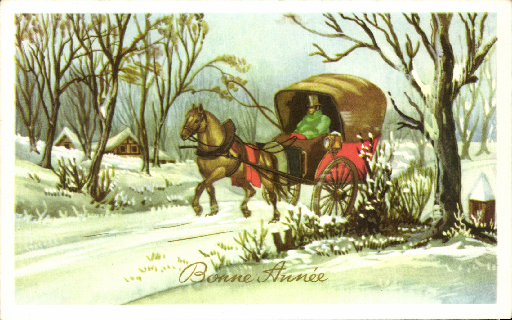 CPA Fantaisie Bonne Annee