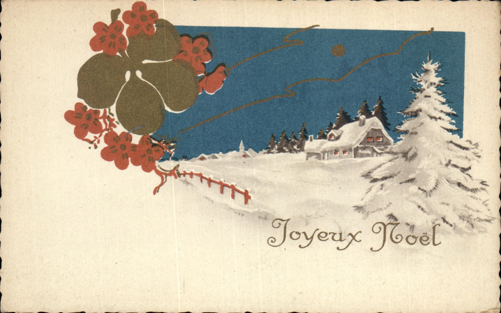 CPA Joyeux Noel