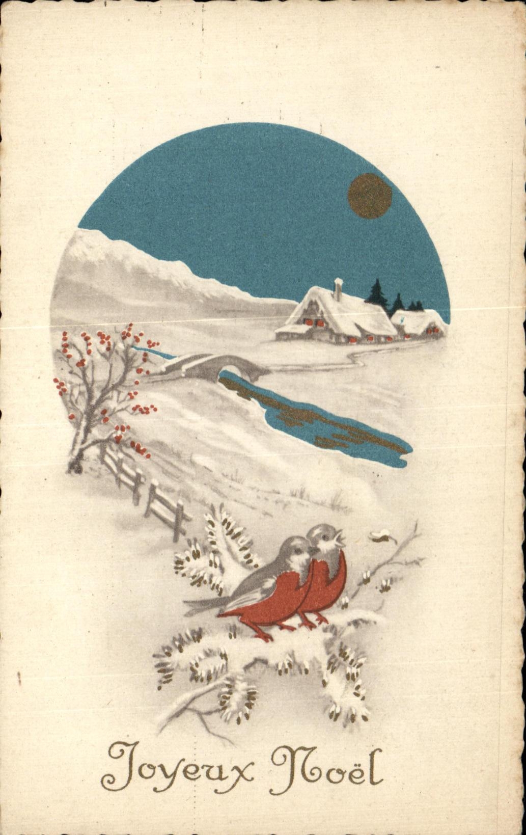 CPA Joyeux Noel