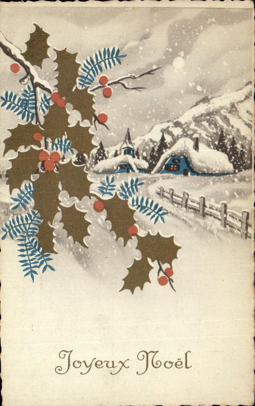 CPA Joyeux Noel