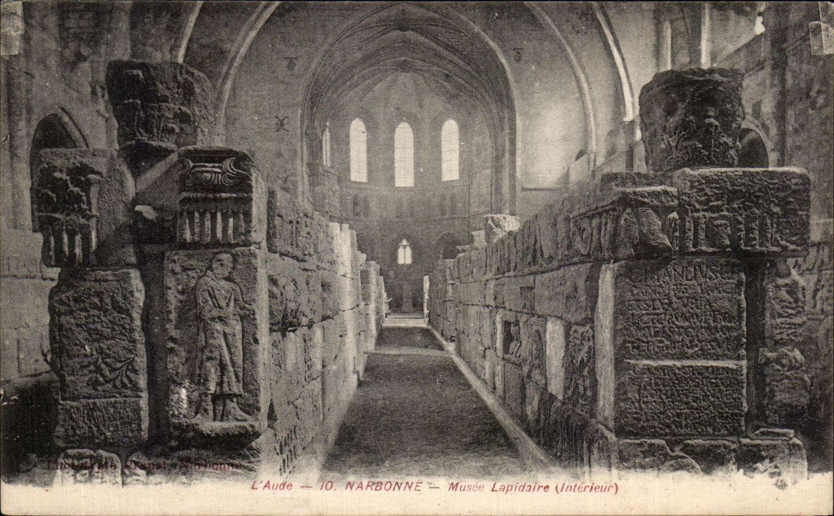 CPA Narbonne Musee Lapidaire
