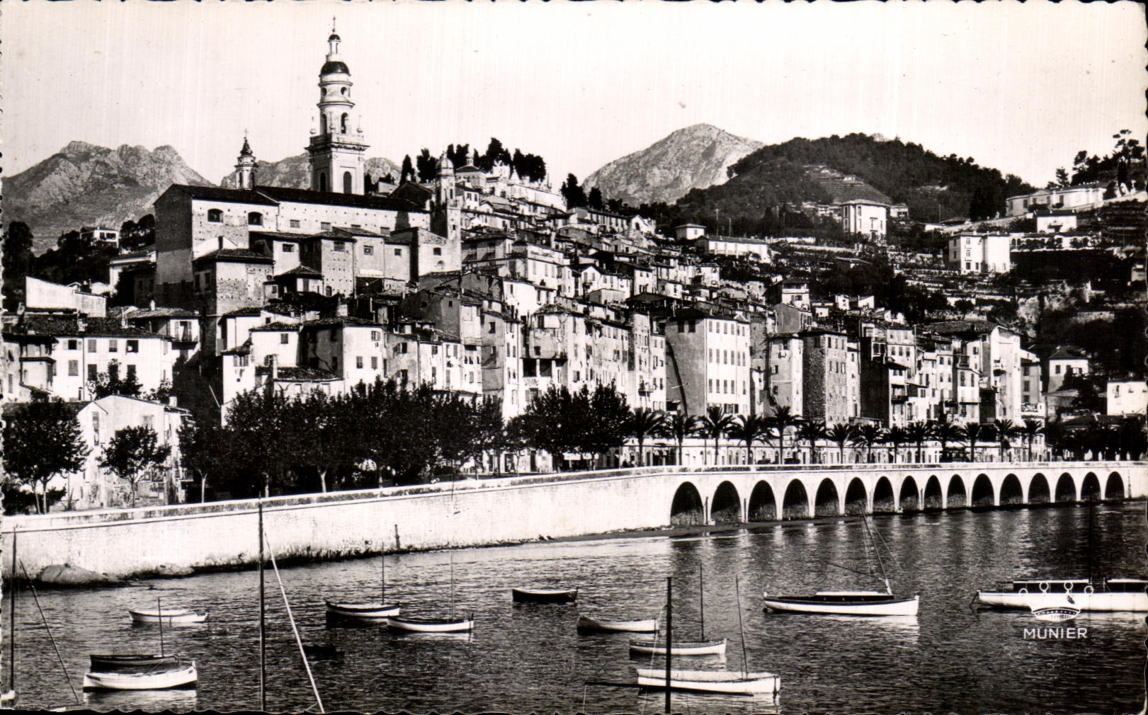 CPA Menton the Port and the Old City