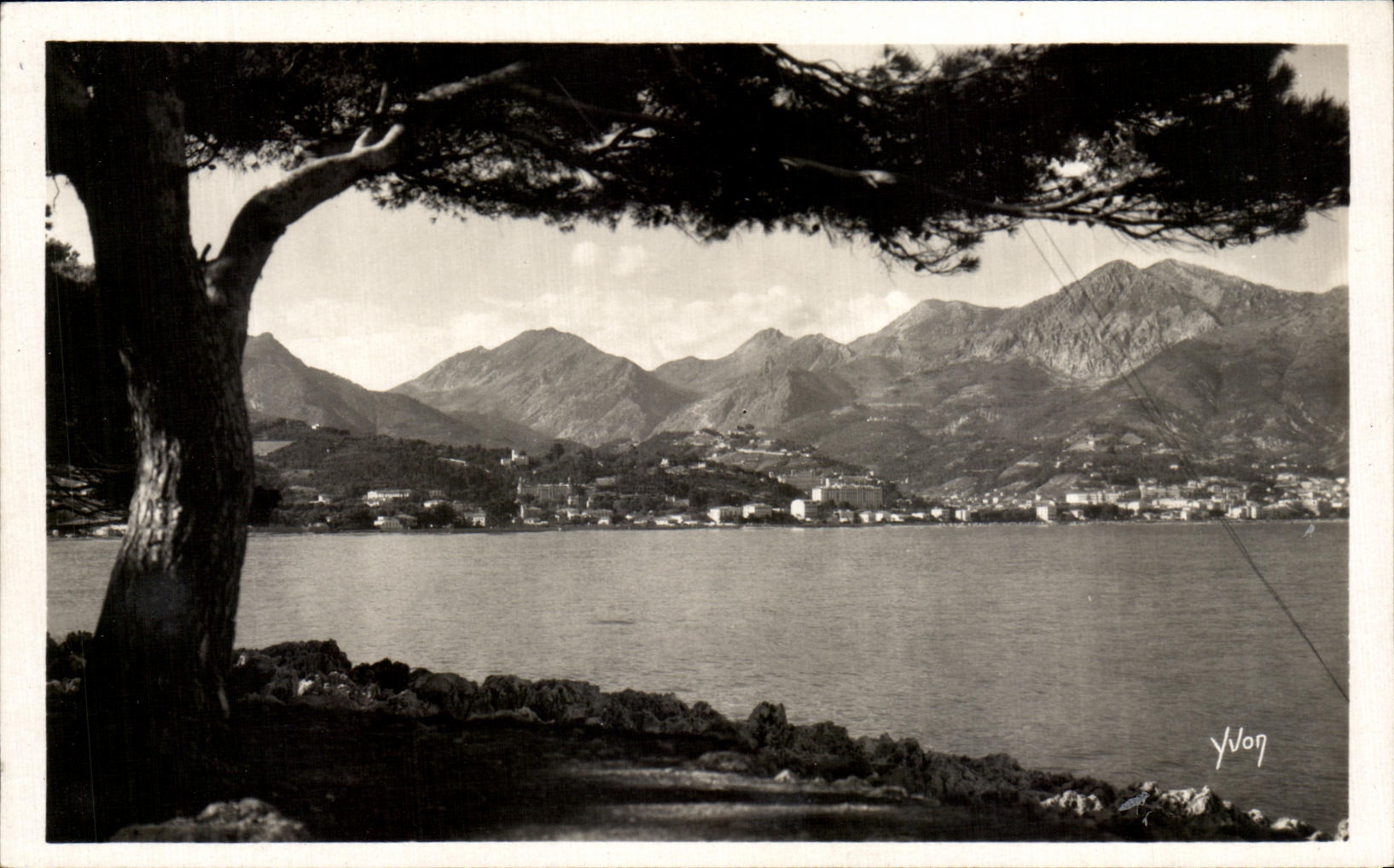 CPA Soft Frnace Dimensions Azure Menton the city seen of the course Martin