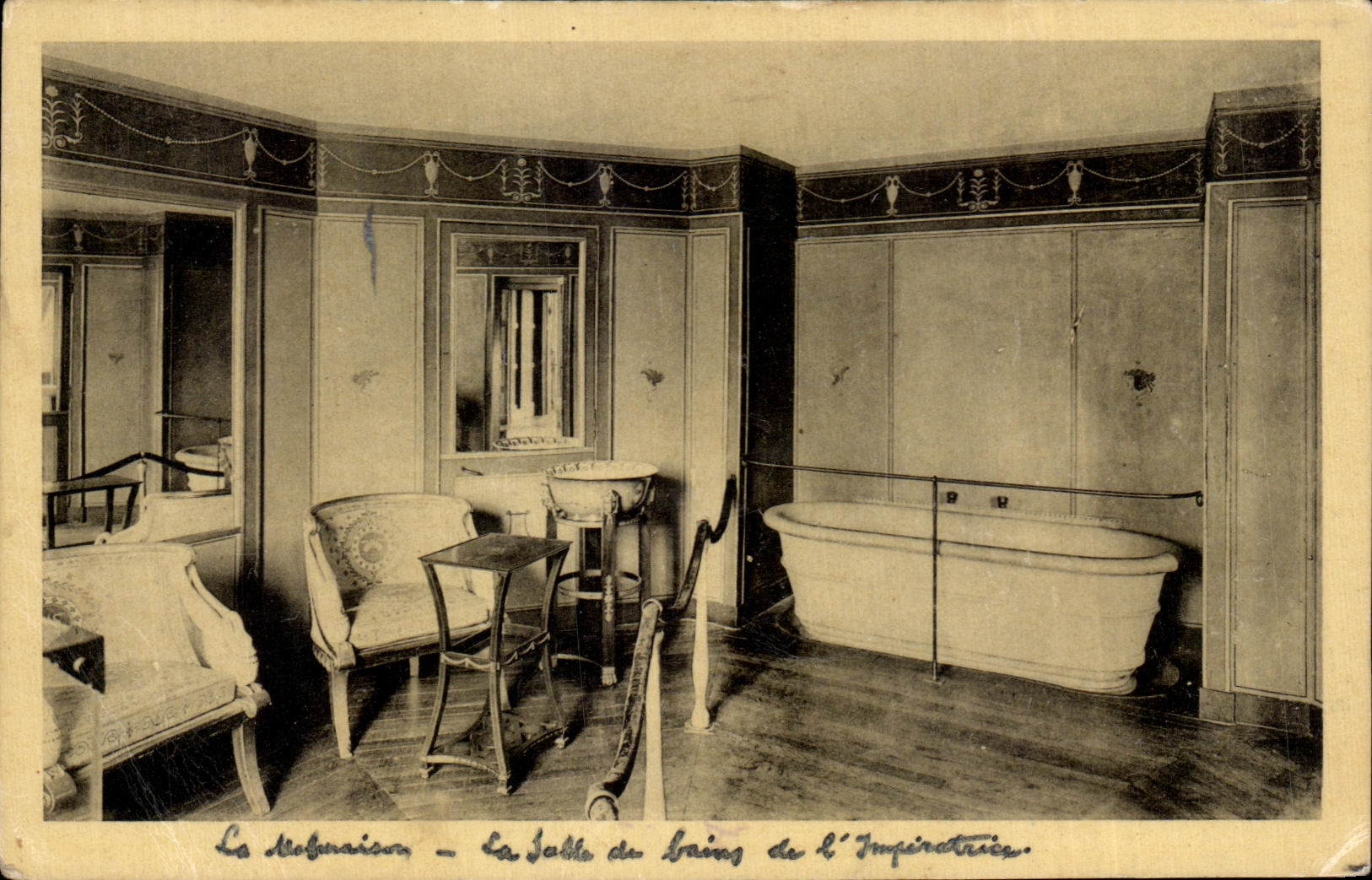 CPA Castle De Malmaison the Bathroom of the imperatice