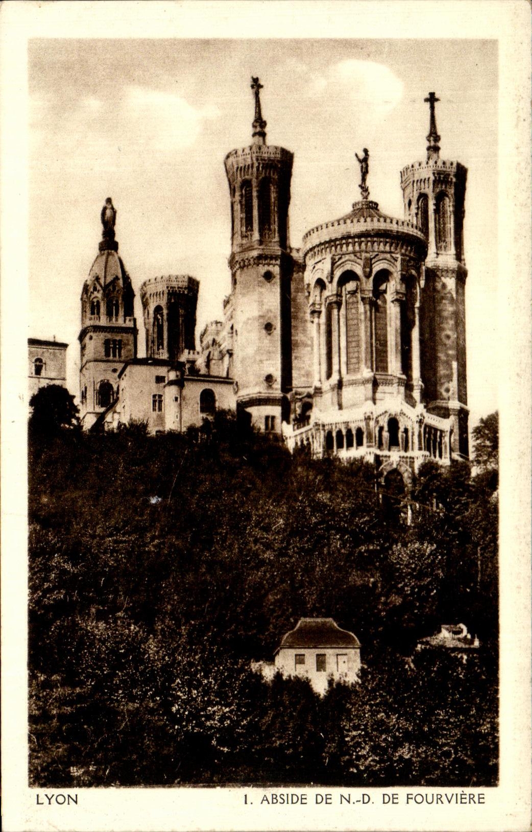 CPA Lyon Apse Of Fourviere