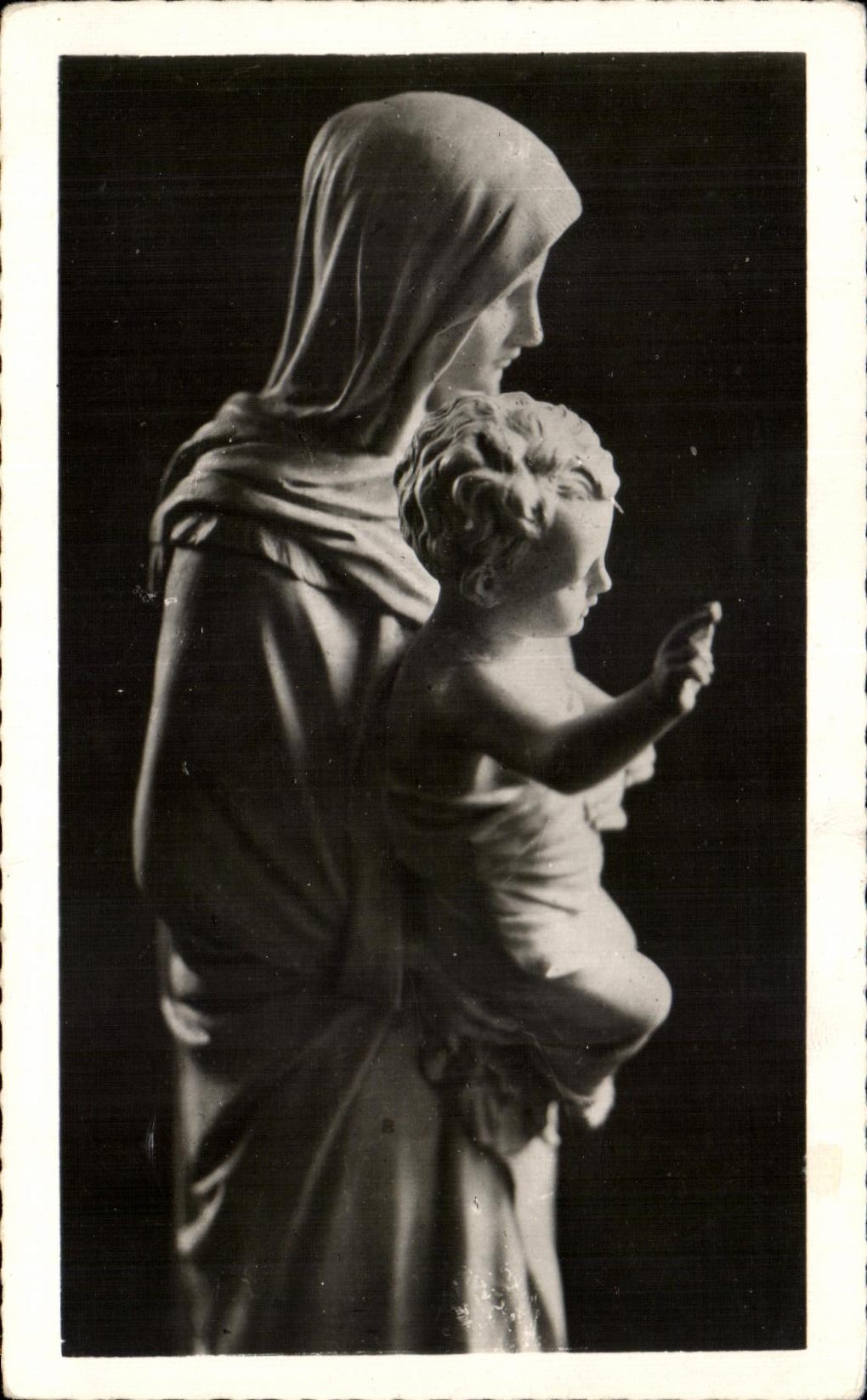 CPA Lyon Notre Dame de Fourviere Virgin of the Basilica