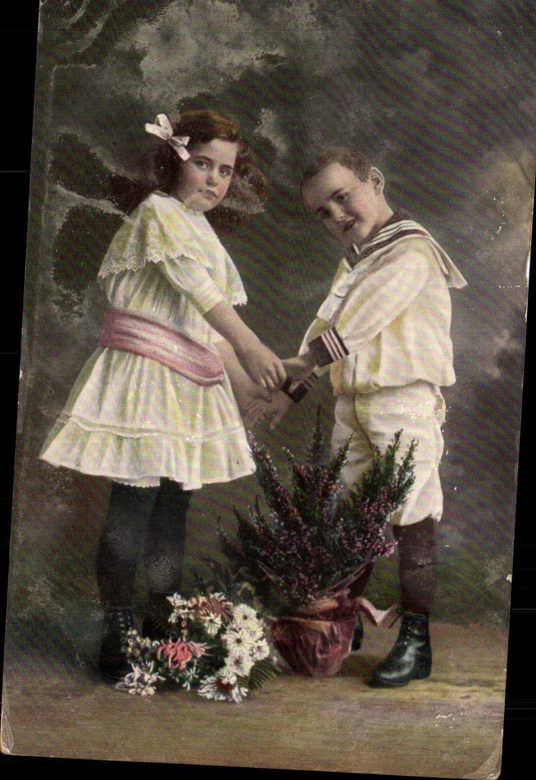 CPA Fantaisie Enfants