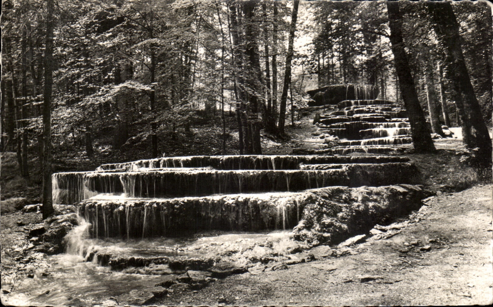 CPA the Petrifying Cascades D' Etuf