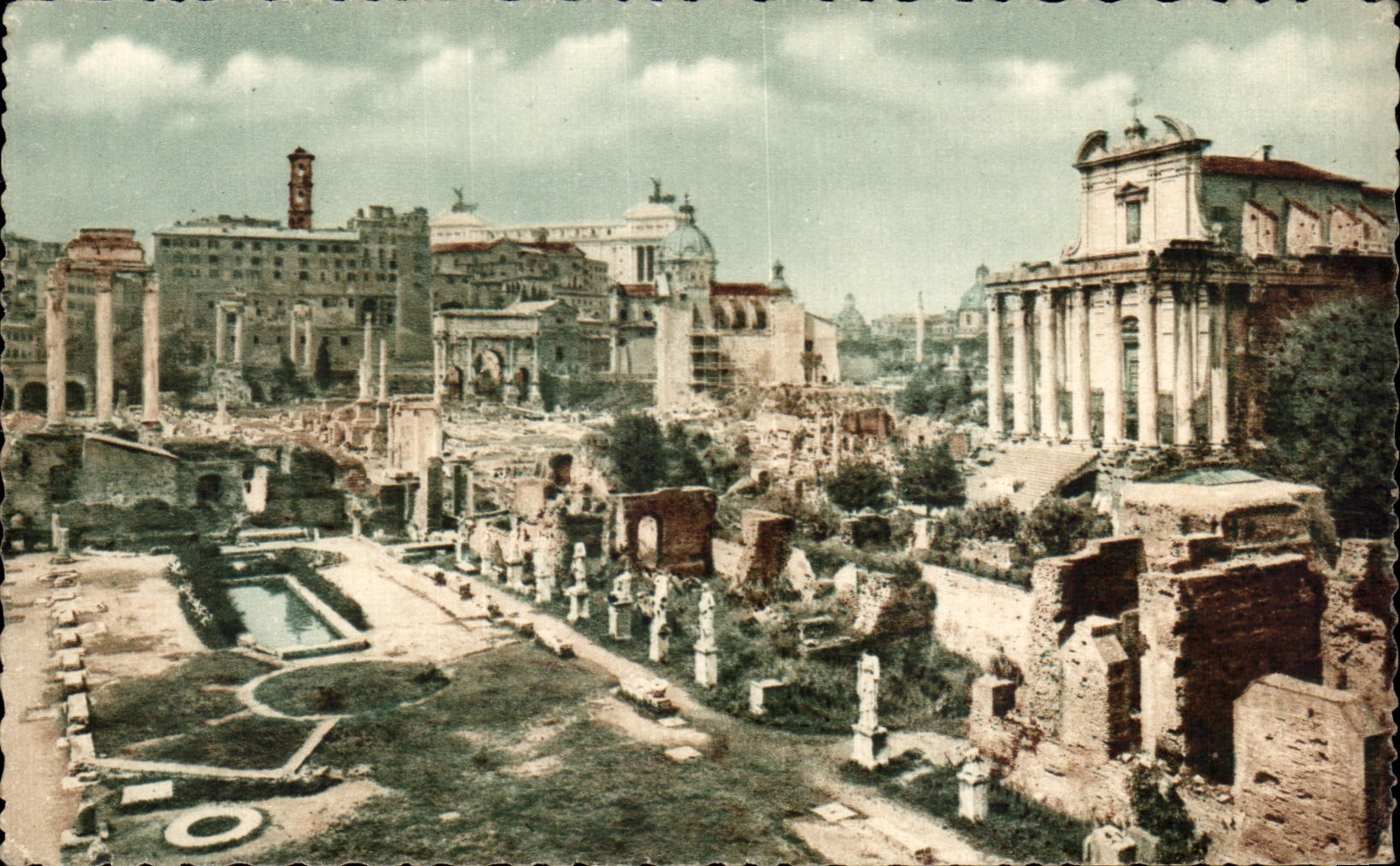 El romano de CPA Roma Foro pone deile