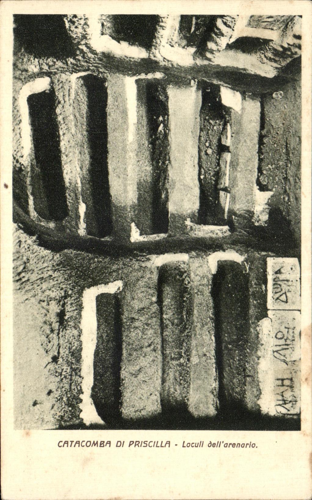 Arenario de CPA Catacomba Di Priscilla Locull LED