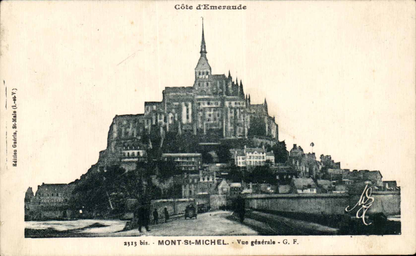 CPA Dimensions of Emerande Mont St Michel View
