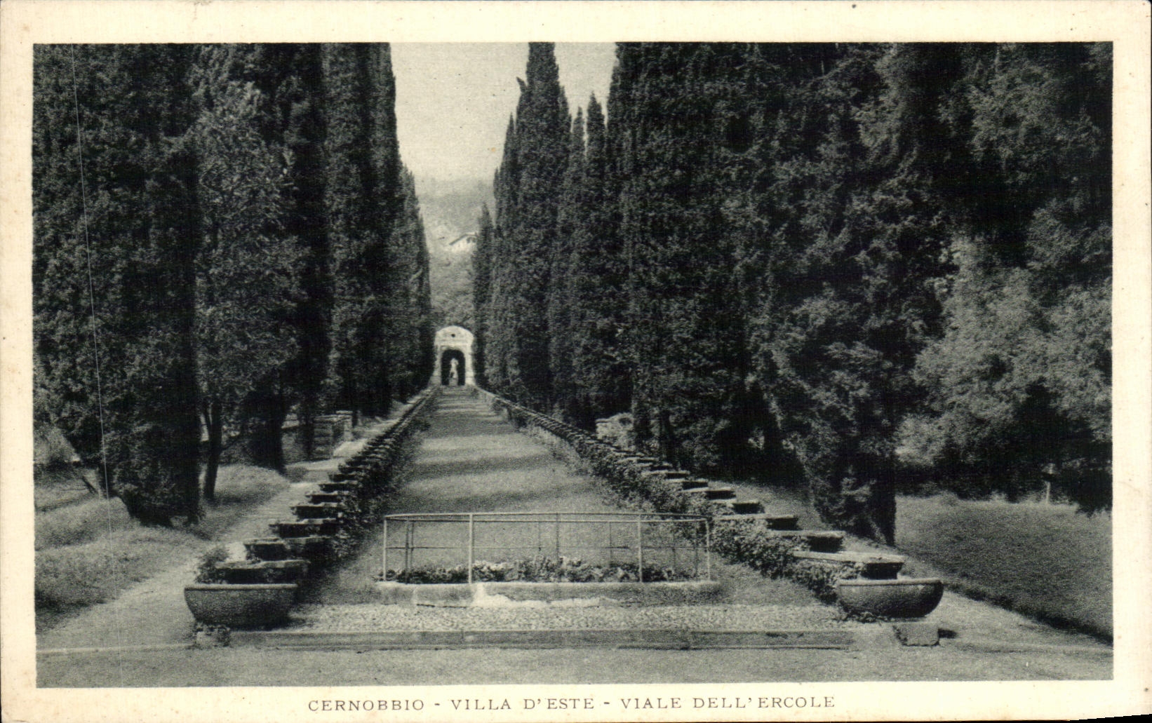 CPA Cernobbio Villa D'Este Viale Dell Ercole