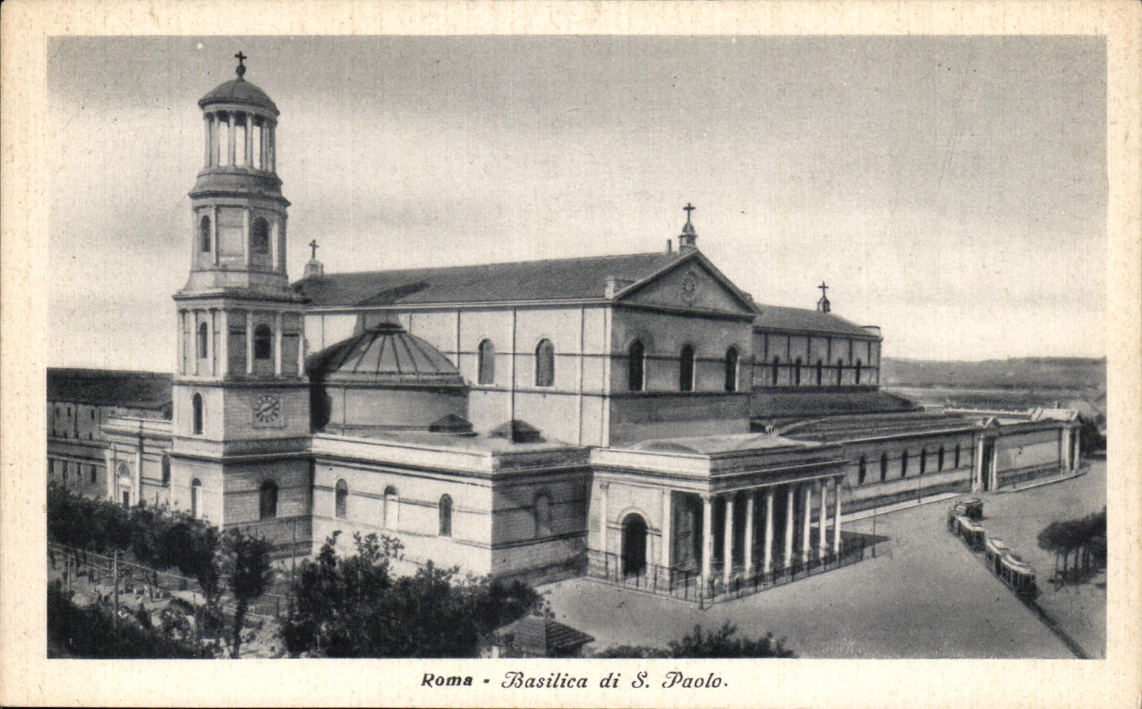 CPA Roma Basilica Di Paolo
