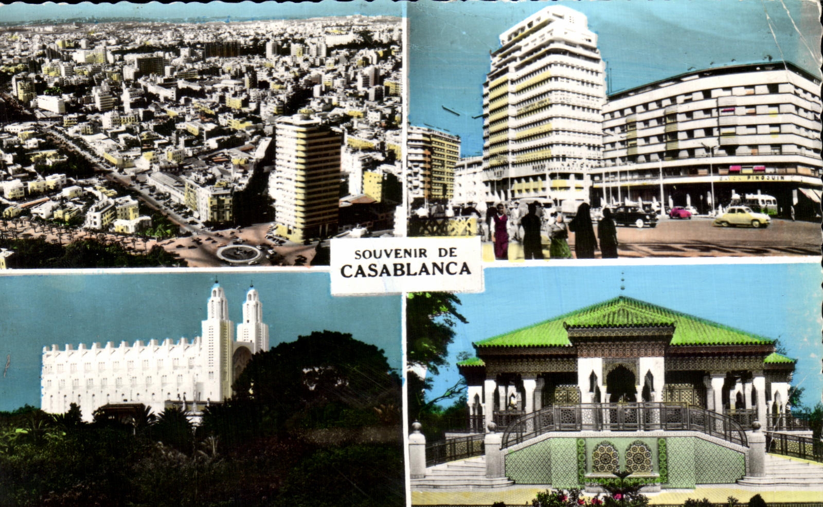 CPA Souvenir Of Casablanca