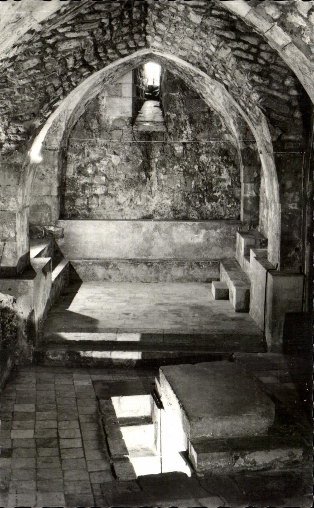 CPSM Abu Gosh Israel Crypte of the Church of Cross and Fountain of Enamels