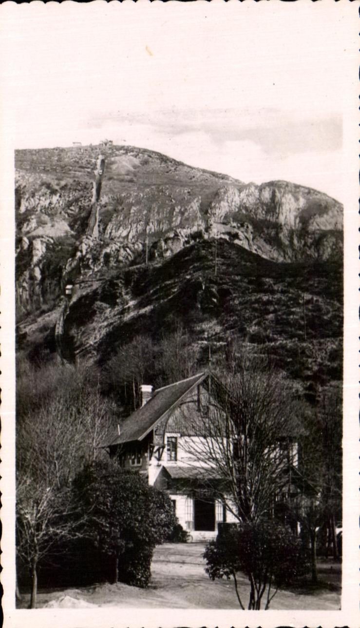 Funicular CPSM Lourdes of the Peak of Jer Parks Bottom