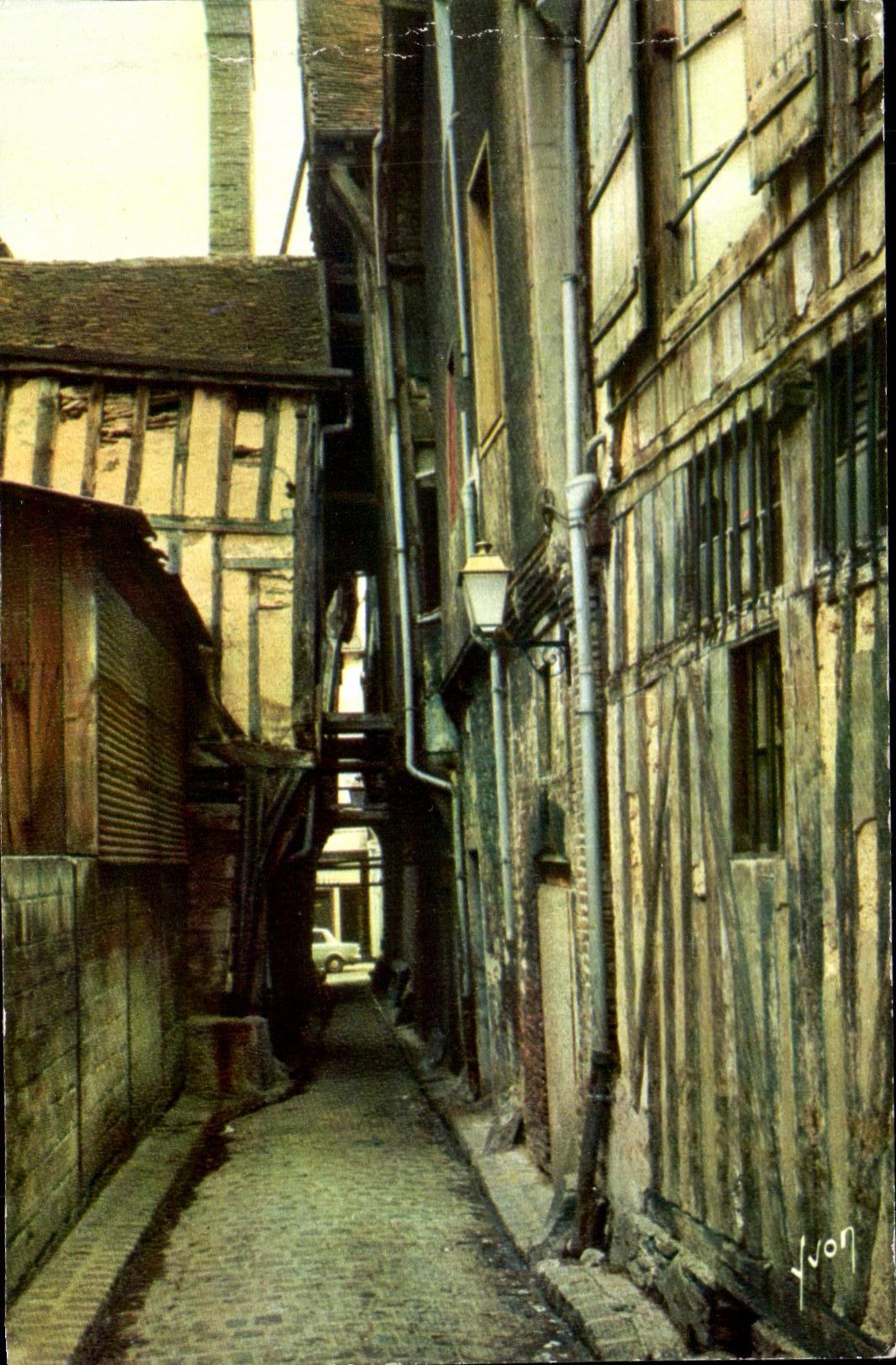 CPSM Troyes Rue Des Chats