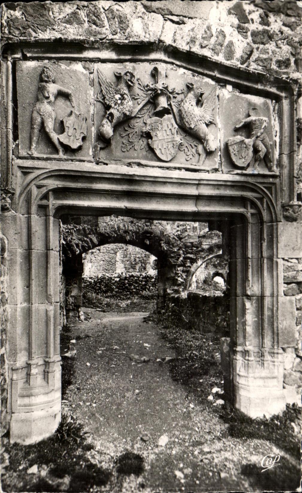 CPA Murol the Castle Main door