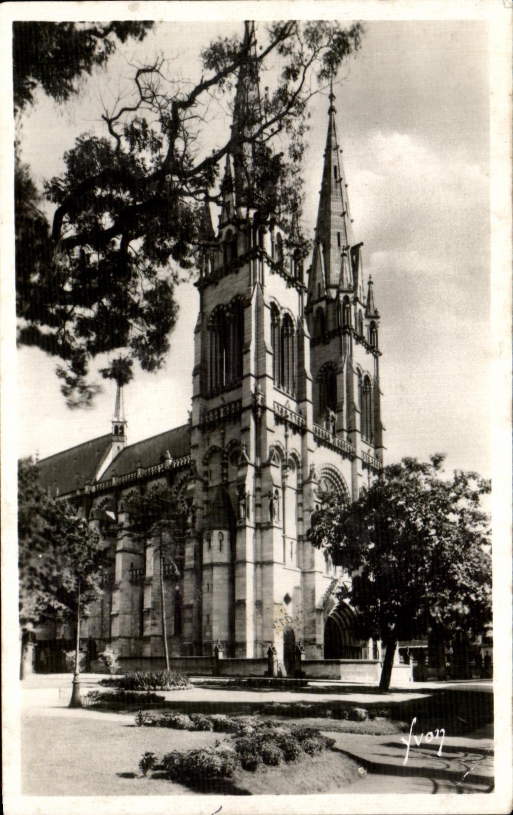 CPA Moulins the Cathedral Our Lady