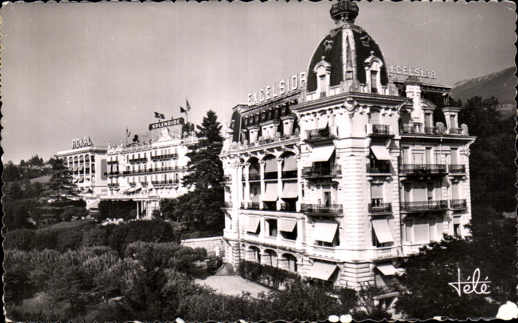CPA Aix Les Bains Les Hotels Royal Splendide et Excelsior
