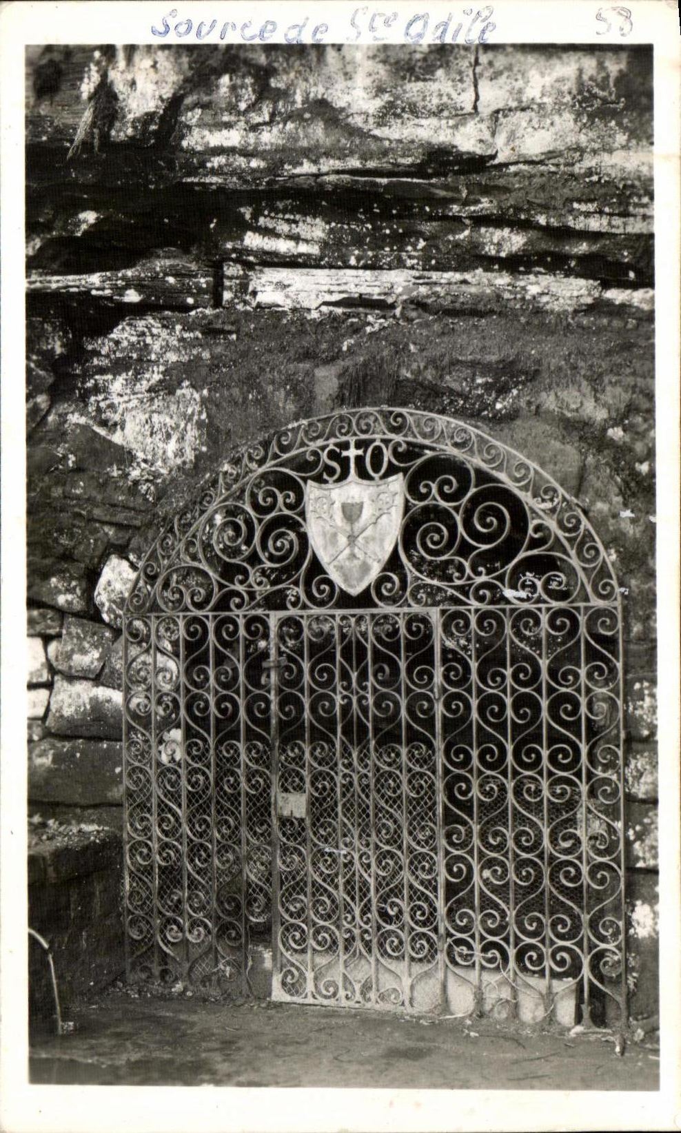 Montaje co de CPA Fuente de Odile de Sainte Odile