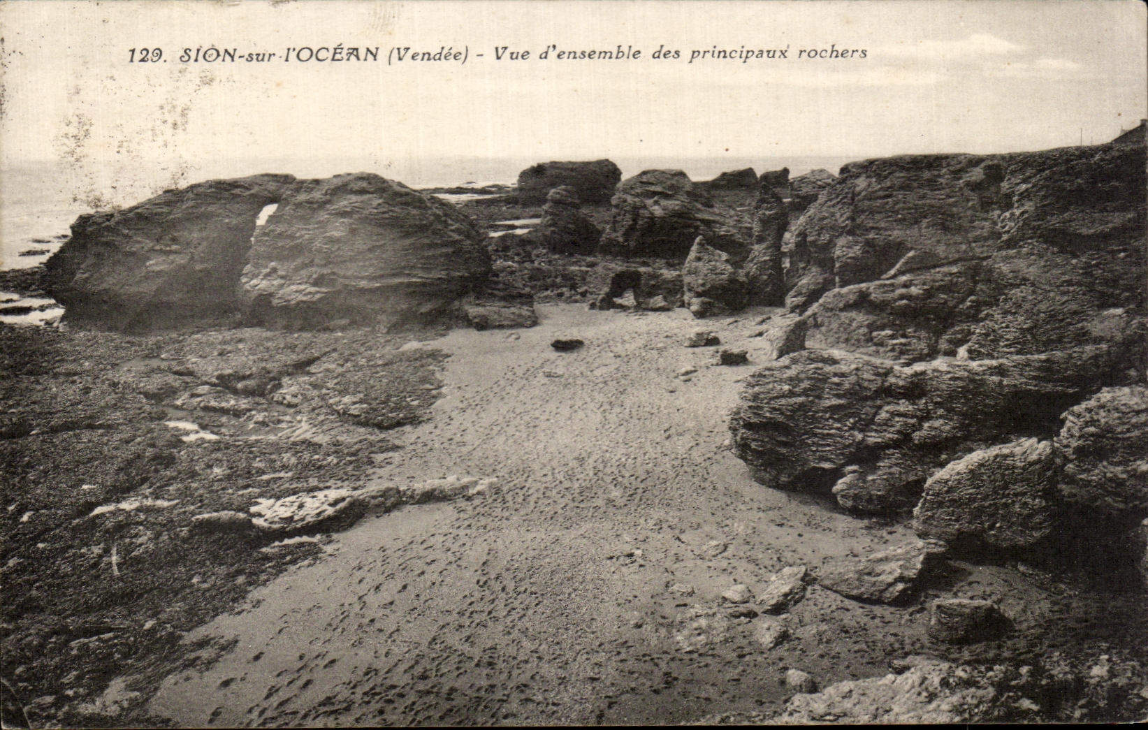 CPA Sion en el cuadro total del oceano de I de las rocas principales