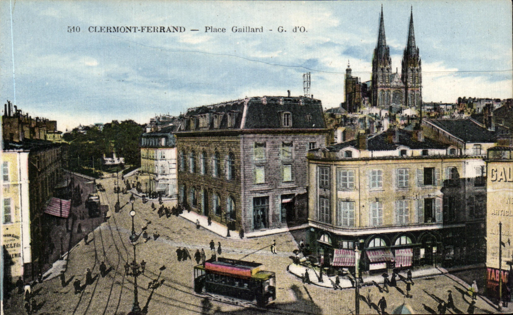 CPA Clermont Ferrand Places Strong