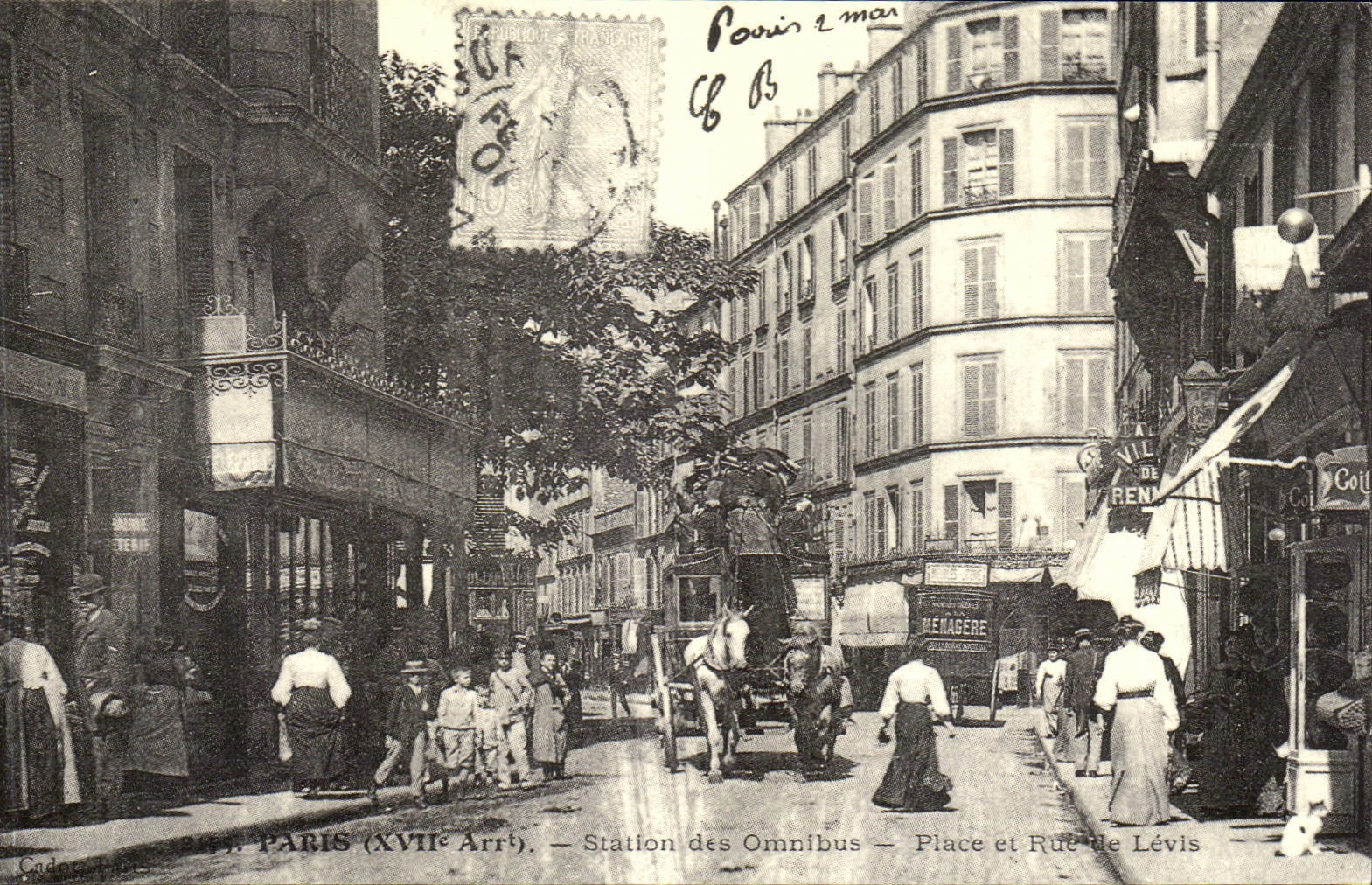 REPRO Paris Station of the Slow trains Places and street of Levis