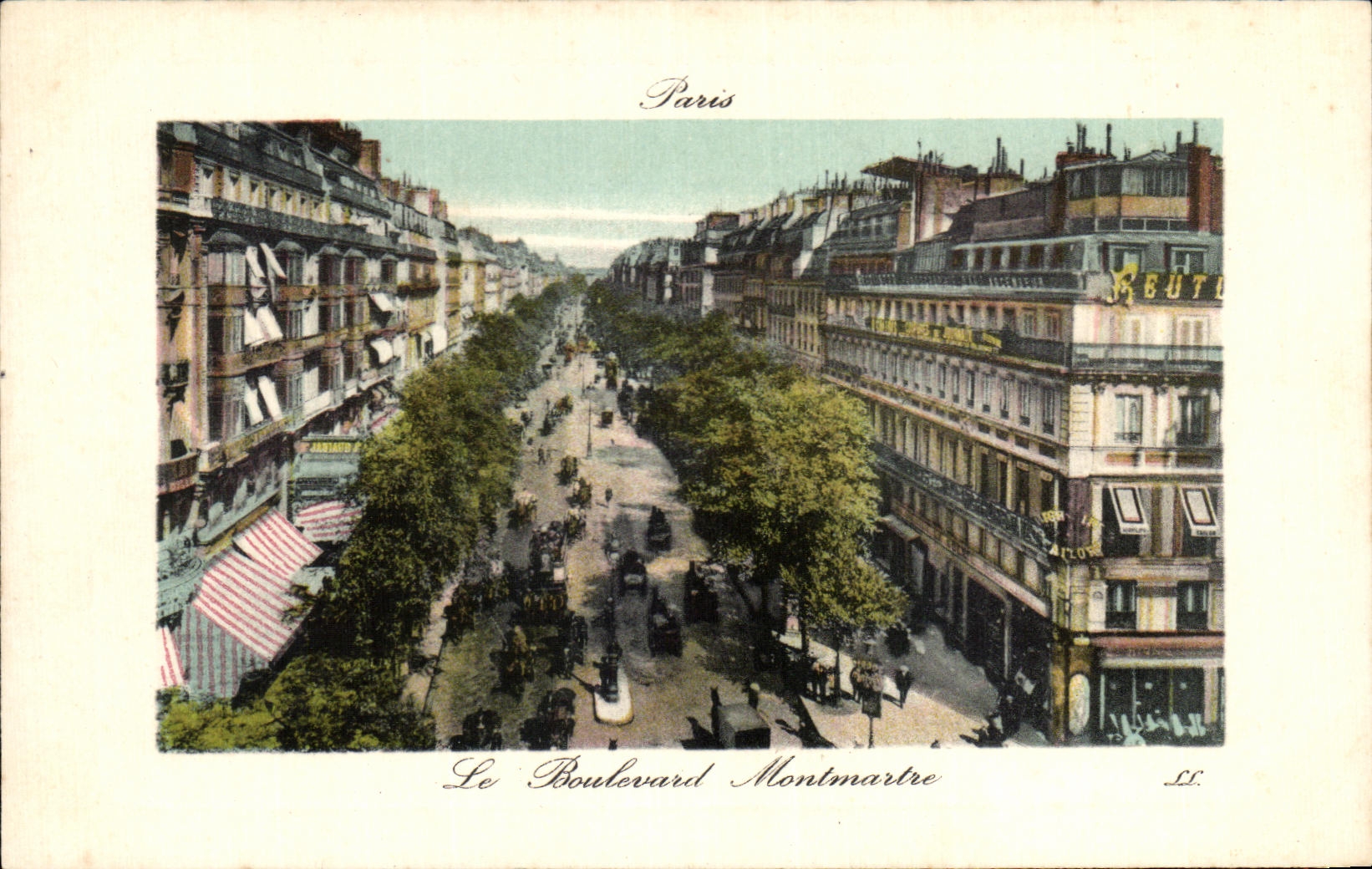 CPA Paris La Boulevard Montmartre