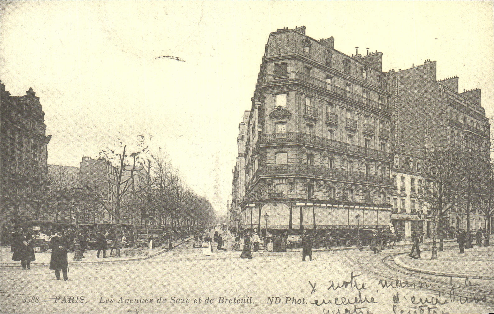 REPRO Paris Les avenue De Saxe Et De Breteuil