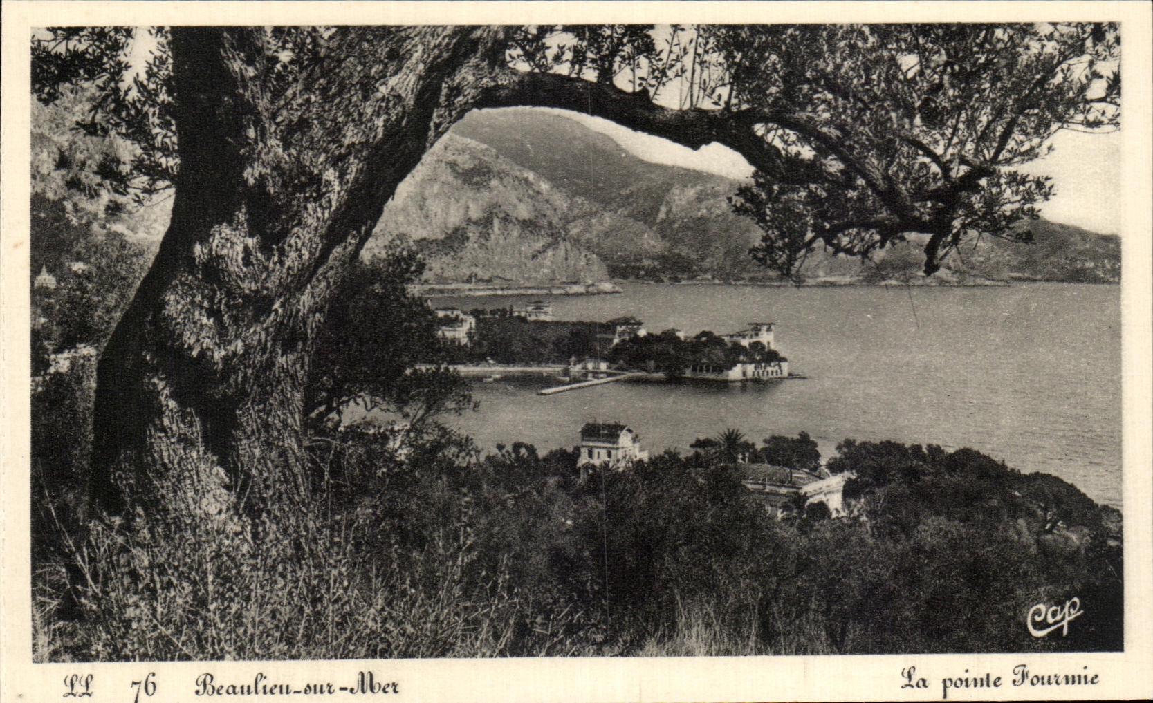 CPA Beaulieu Sur Mer La Pointe Formie