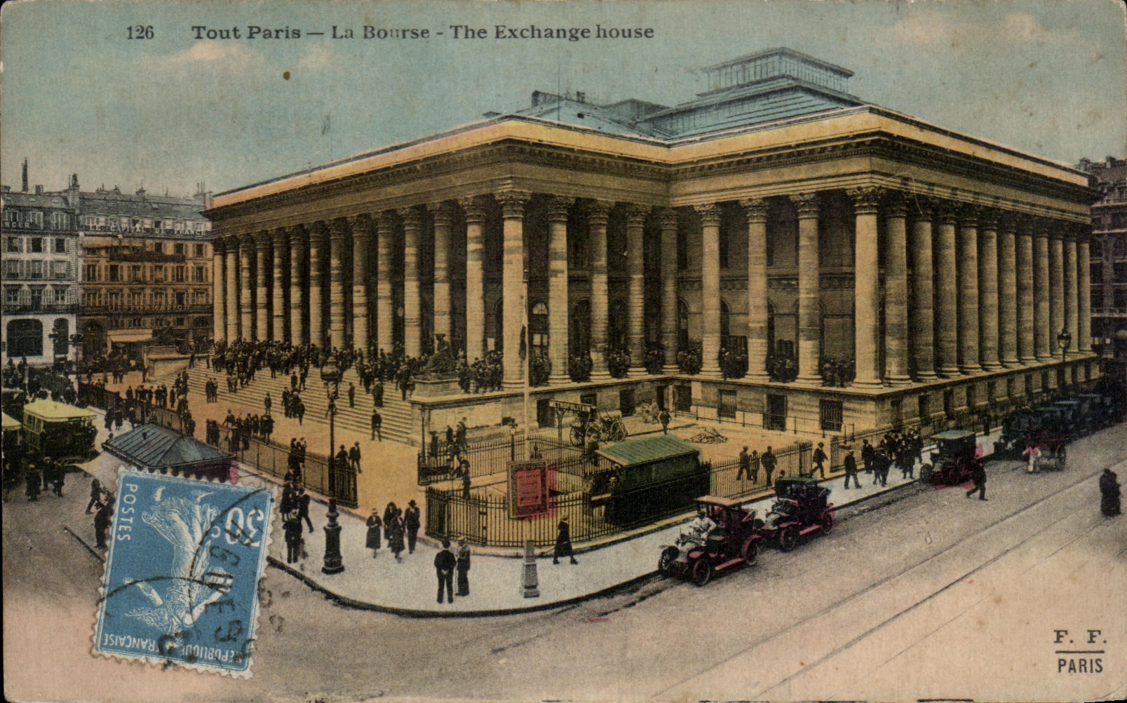 CPA Any Paris the Stock Exchange