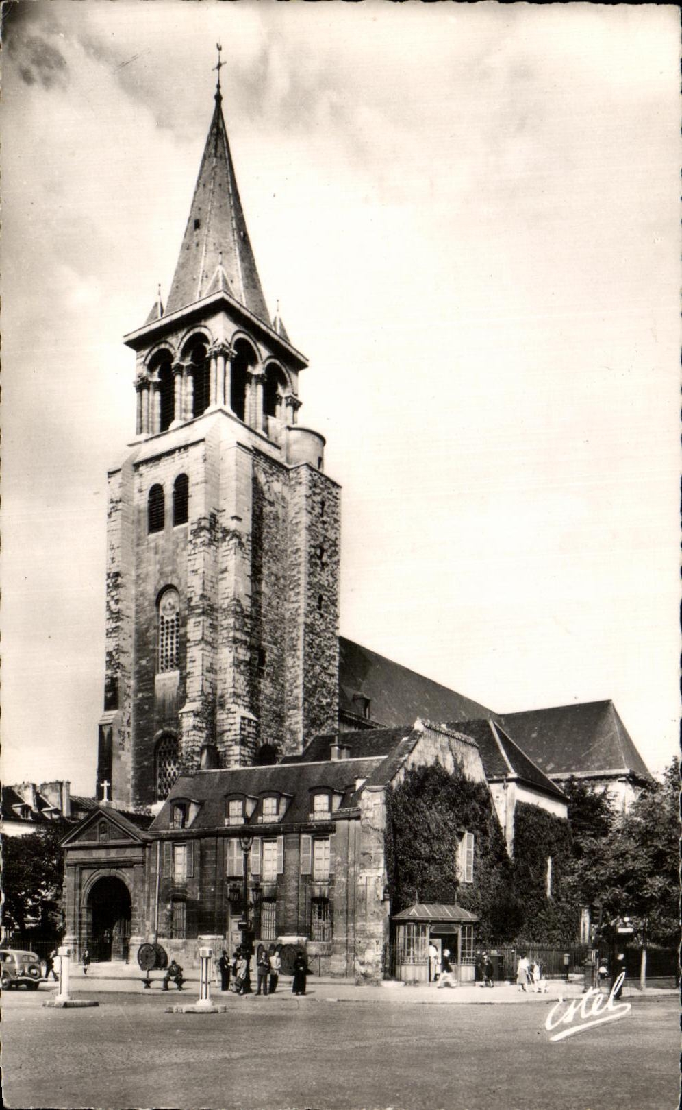 CPA Paris the Church German St of Near