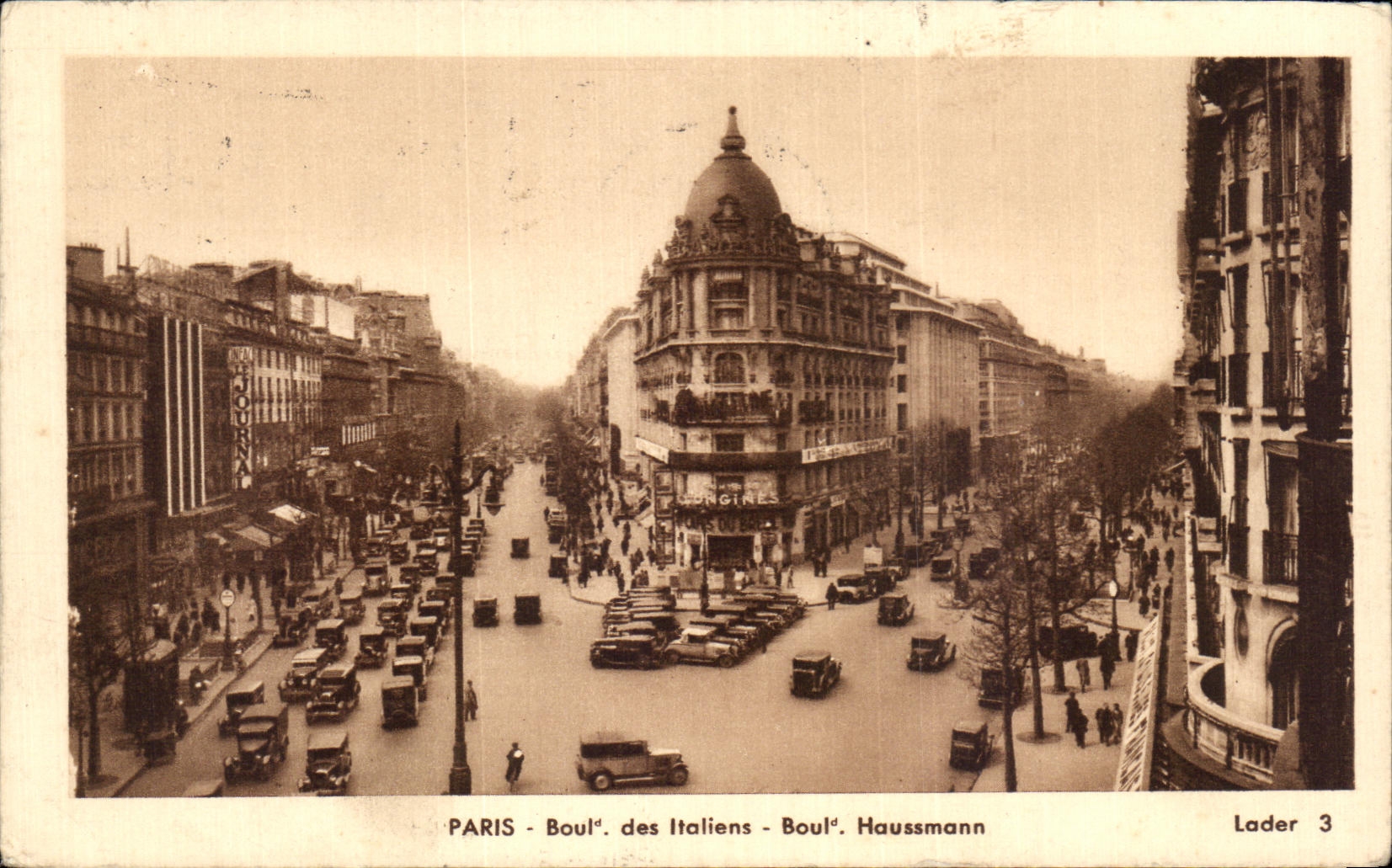 CPA Paris Boulevad des Italiens 