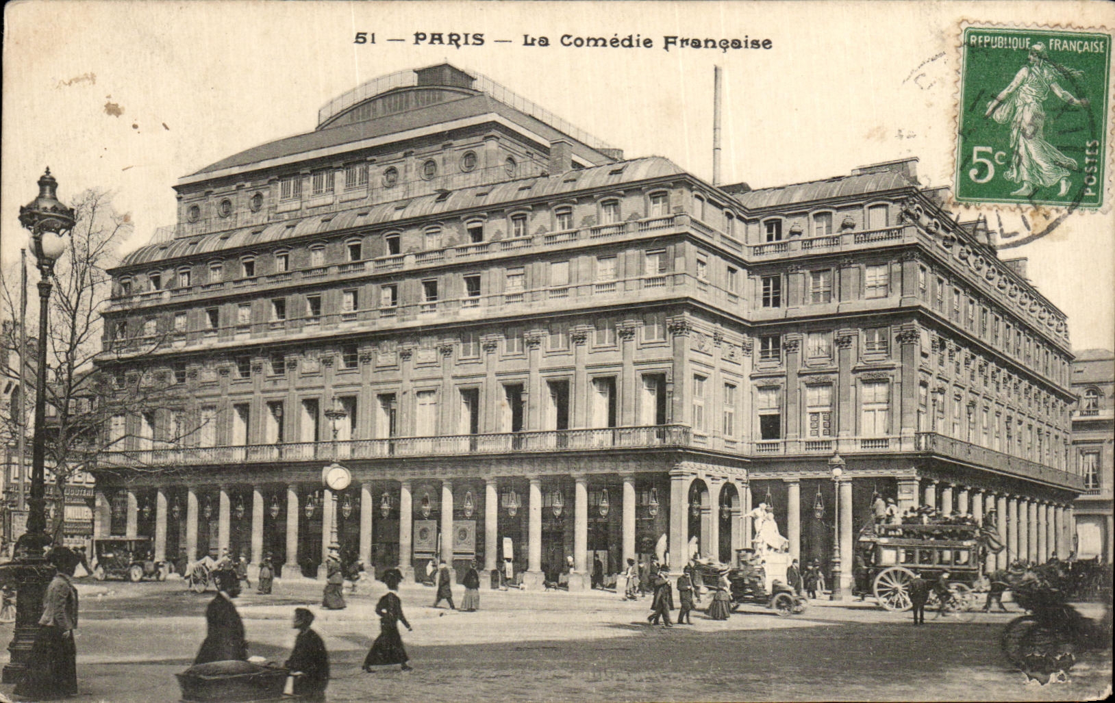 CPA Paris the French Comedy