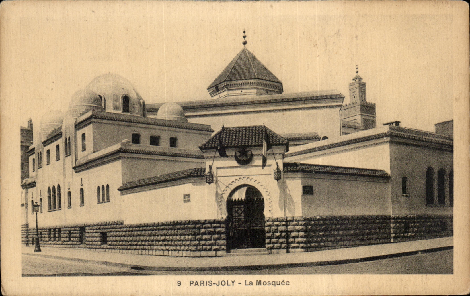 CPA Paris Jolly the Mosque Islam