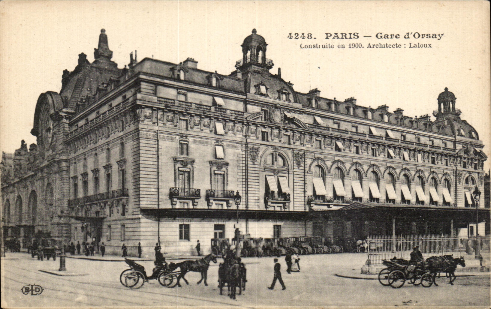CPA Paris Parks of Orsay Construite in 1900 Laloux