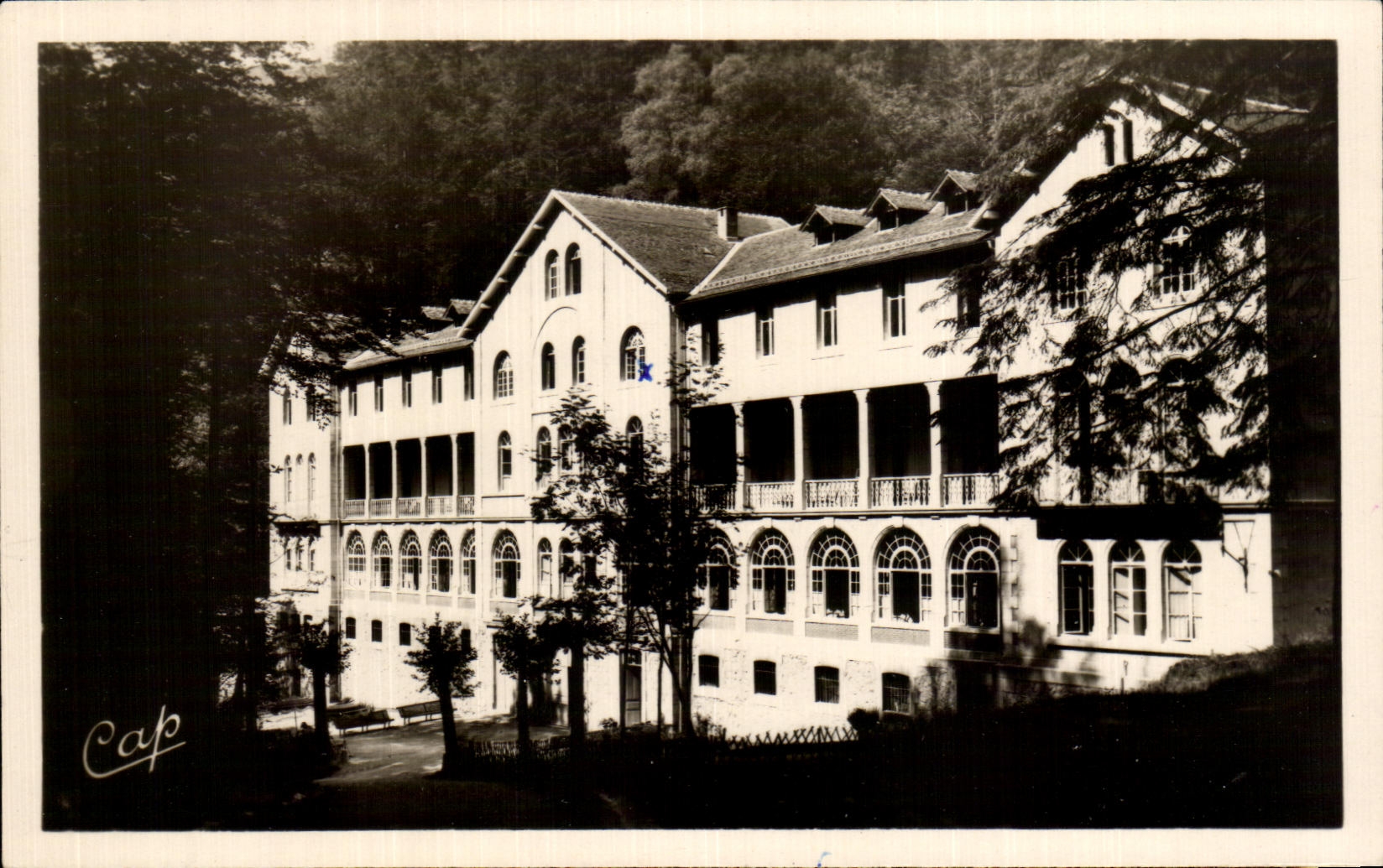 CPSM Good Water Convalescent home Mutualist Federation of the postal and telecommunications authorities