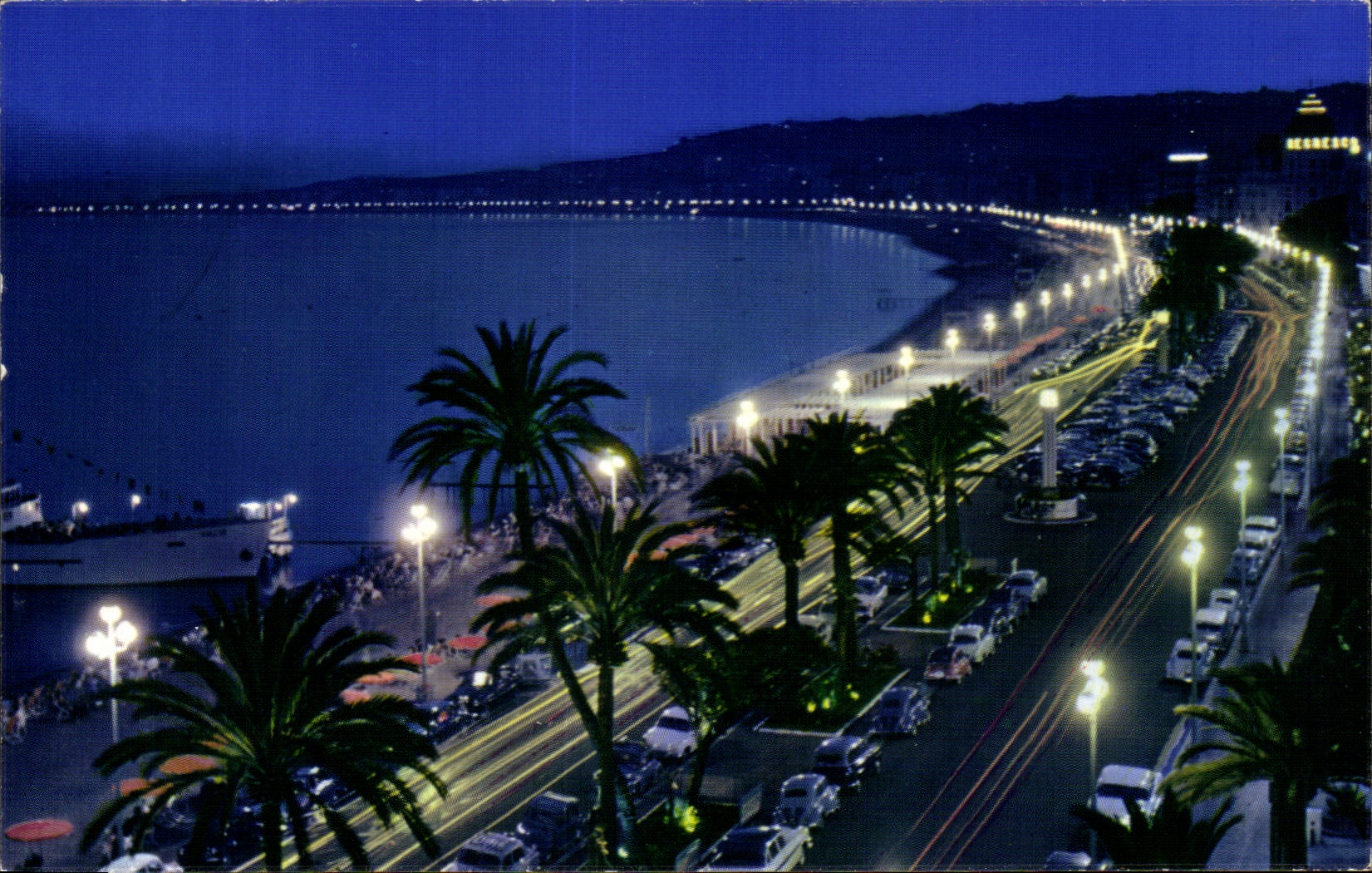 CPA Niza la caminata de la noche del ingles