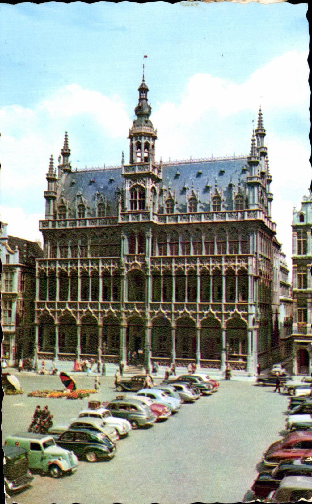 CPA Brussels Grand Places House Of King Brussel Grate markt Broodhuis