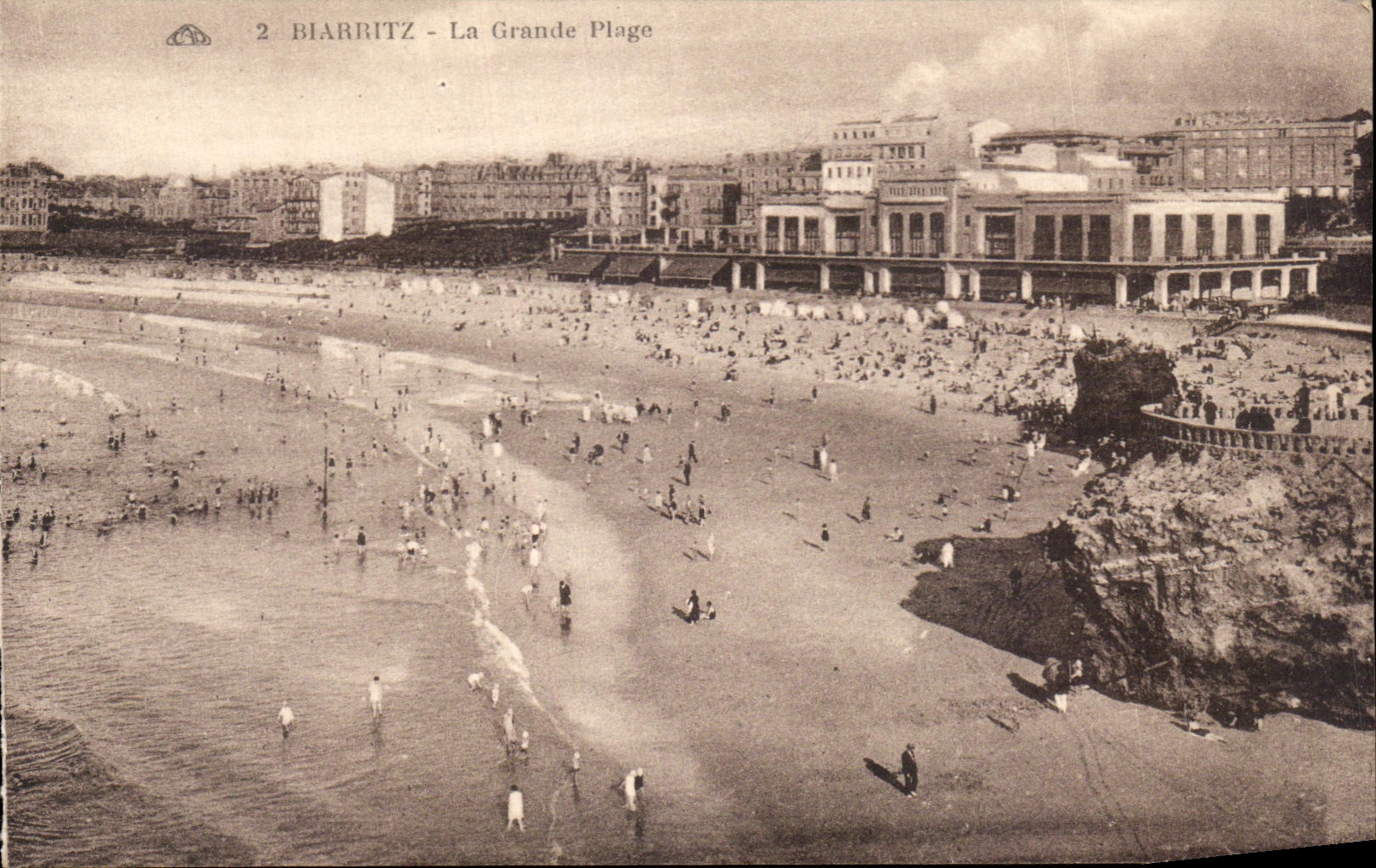 CPA Biarritz La Grand Plage