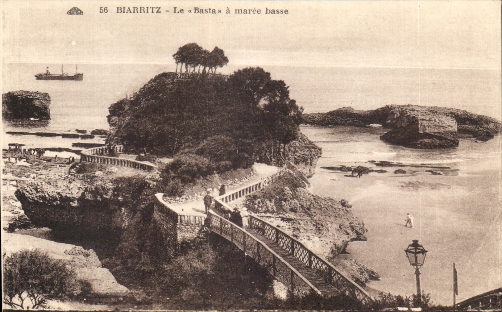 CPA Biarritz Le Besta a Maree Hasse 