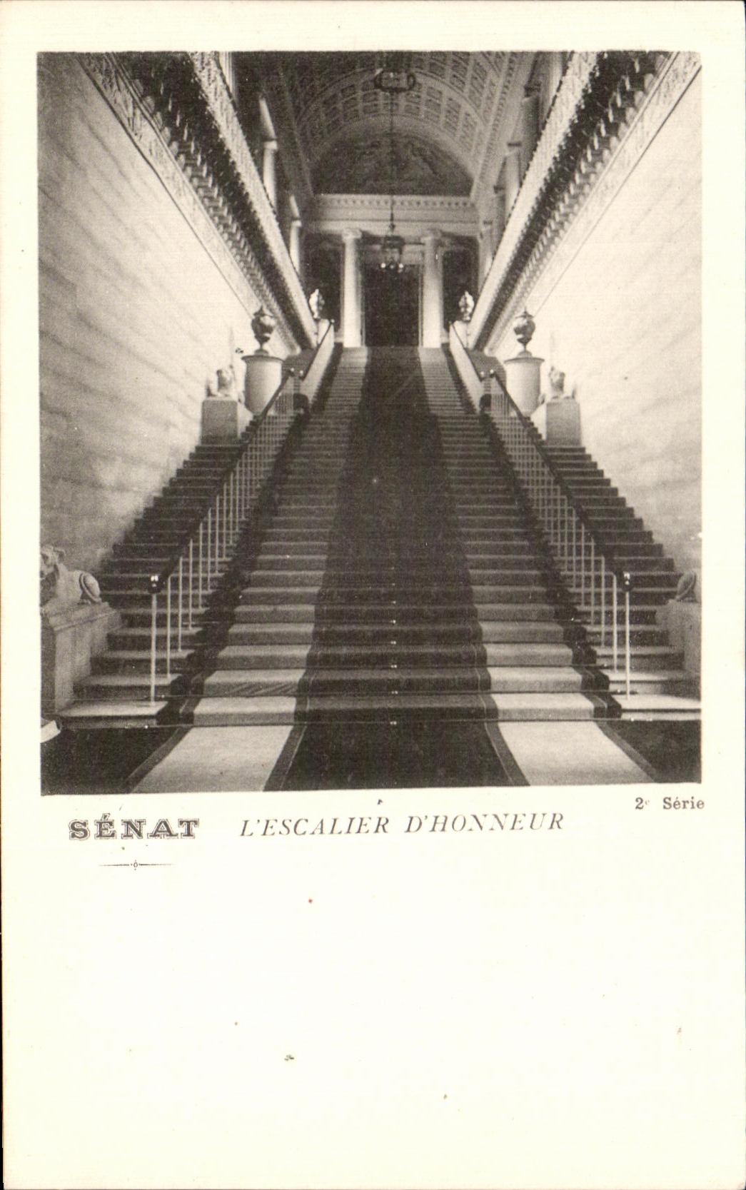 CPA Senate the main staircase Paris