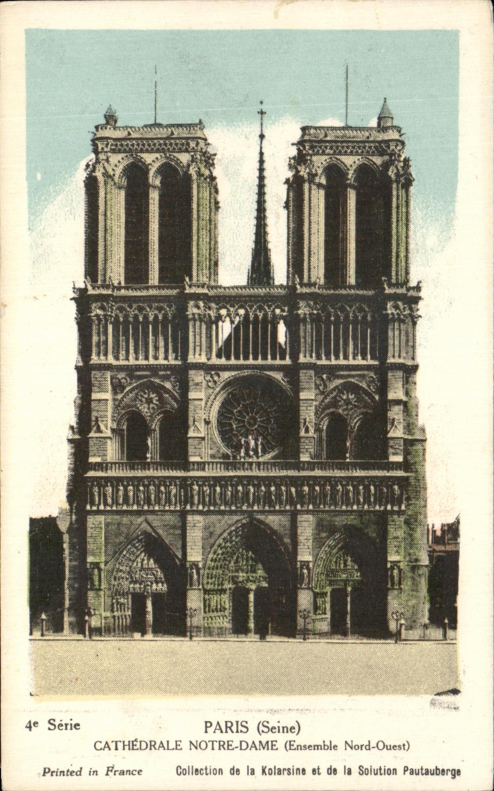 Espolones de CPA Paris Cathedrale Nothre