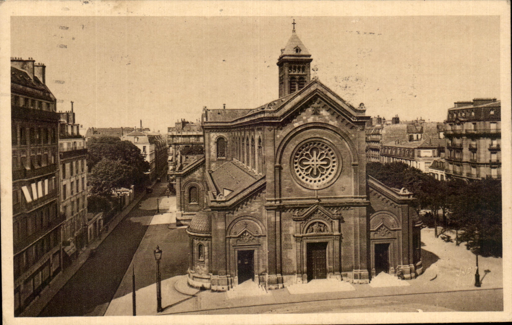 CPA Paris While Strolling the Notre Dame Church of the Fields