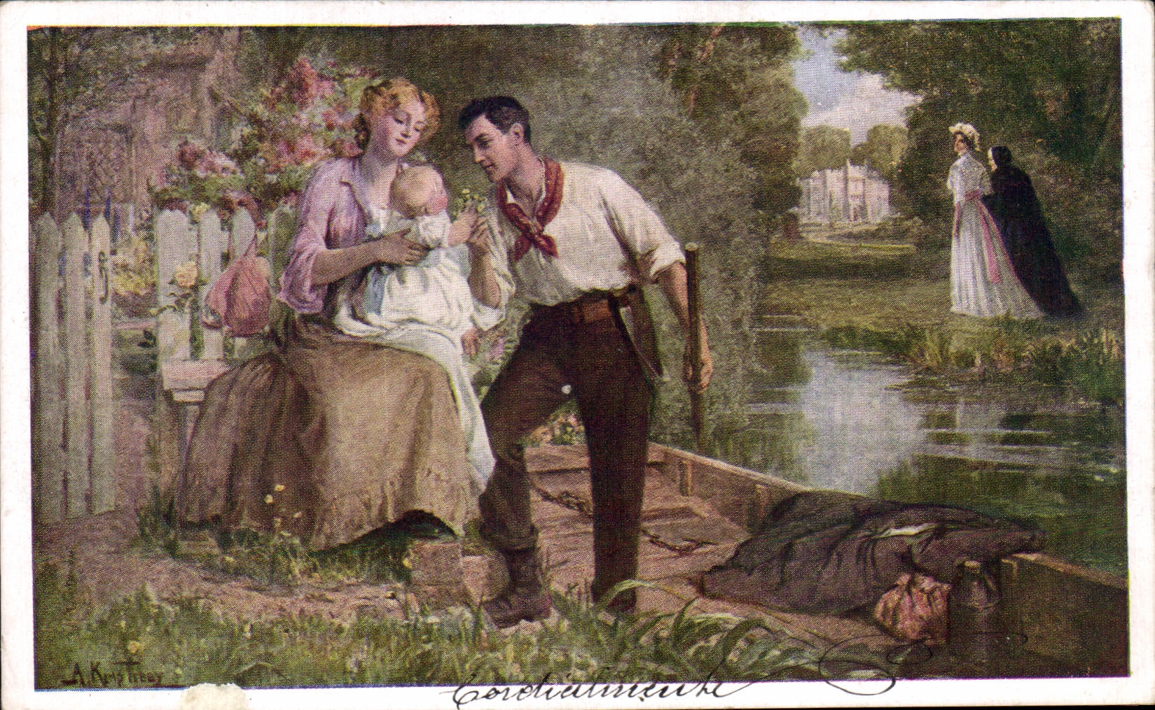 CPA has Kemp Tebby Couple Fantasy Child