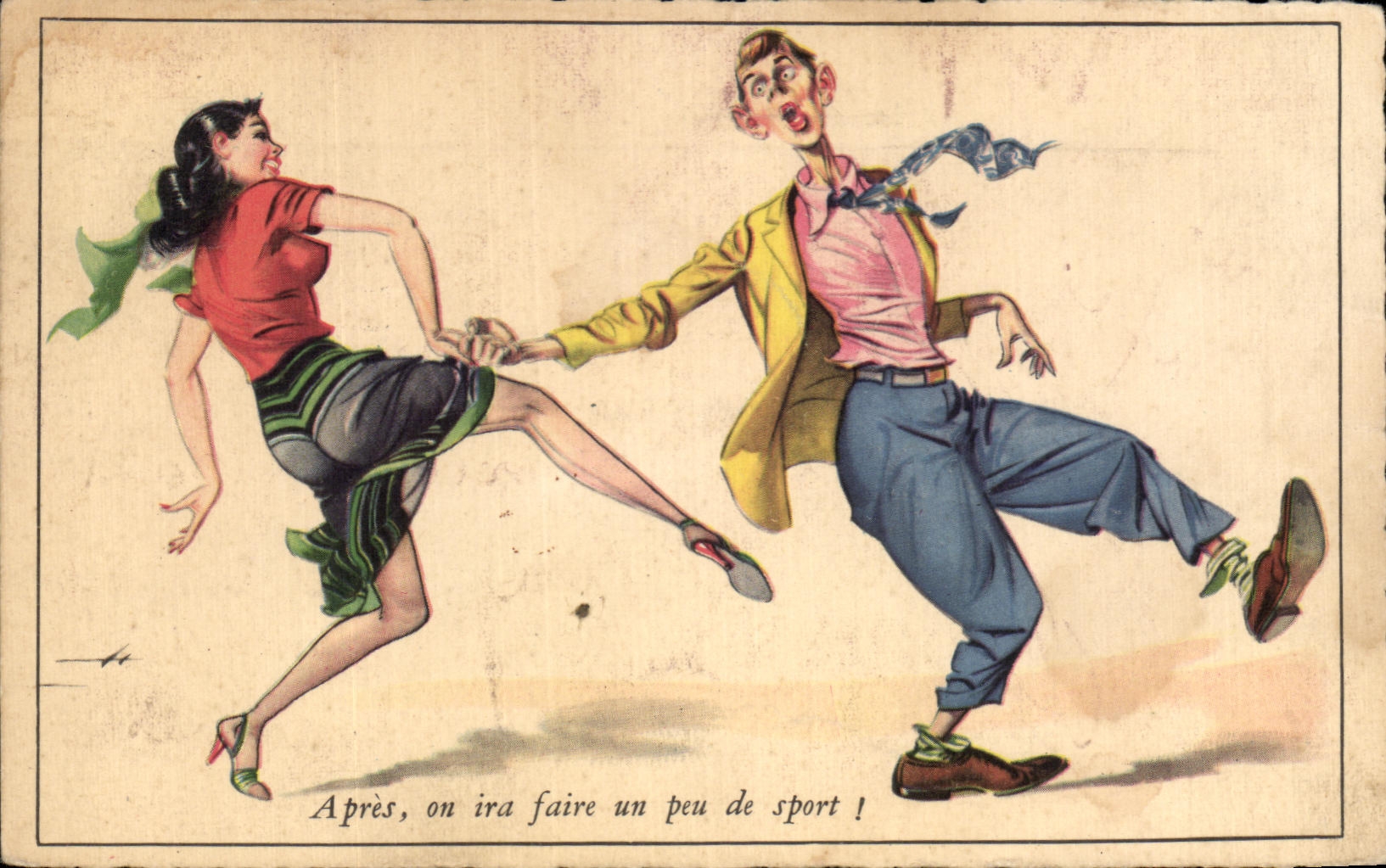 CPA After one will do a little sport